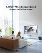 ULTIMEA 5.1ch Sound Bar with Dolby Atmos, Surround Sound System - Image 2