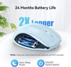 TECKNET Wireless Mouse, 2.4G Ergonomic Optical Mouse, Computer Mouse - Image 6