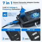 DOACE 350W Voltage Converter US to Europe - Image 4