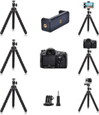 Phone Mini Tripod, Ruittos Premium Flexible Mobile Phone Tripod Stand Compatible - Image 4