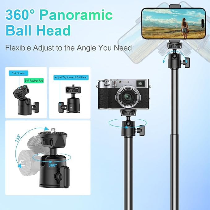 Ailight Camera Desk Mount Webcam Stand, Adjustable Table Camera Stand - Image 4