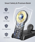 3 in 1 Magnetic Wireless for iPhone Charging Station: Foldable Portable Charger - Image 5