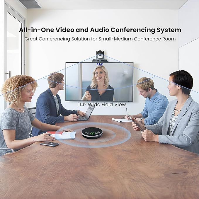 TONGVEO All-in-One Conference Room Video Camera System Bundle HD 1080P 60fps 3X - Image 5