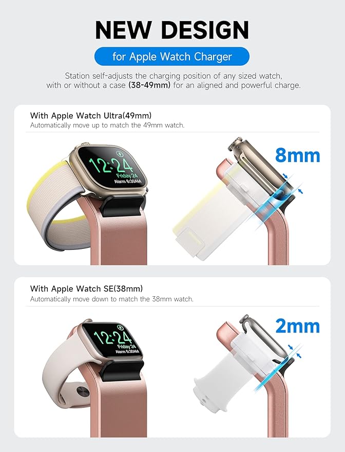 Wireless Charging Station 3 in 1 RJR Compatible - Image 4