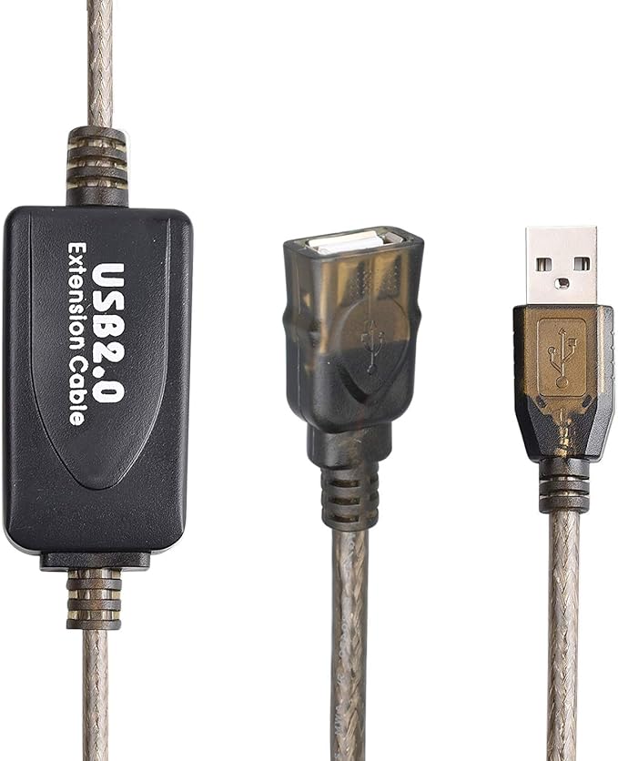 LDKCOK USB 2.0 Type A Male to A Female Active Repeater Extension Cable 50ft - Image 2