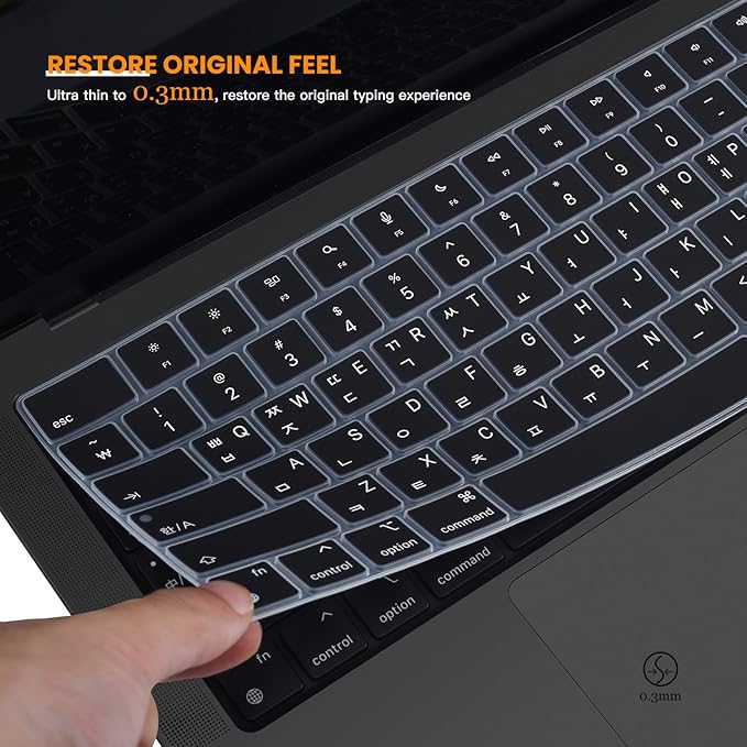 Korean Silicone Keyboard Cover Skin - Image 5
