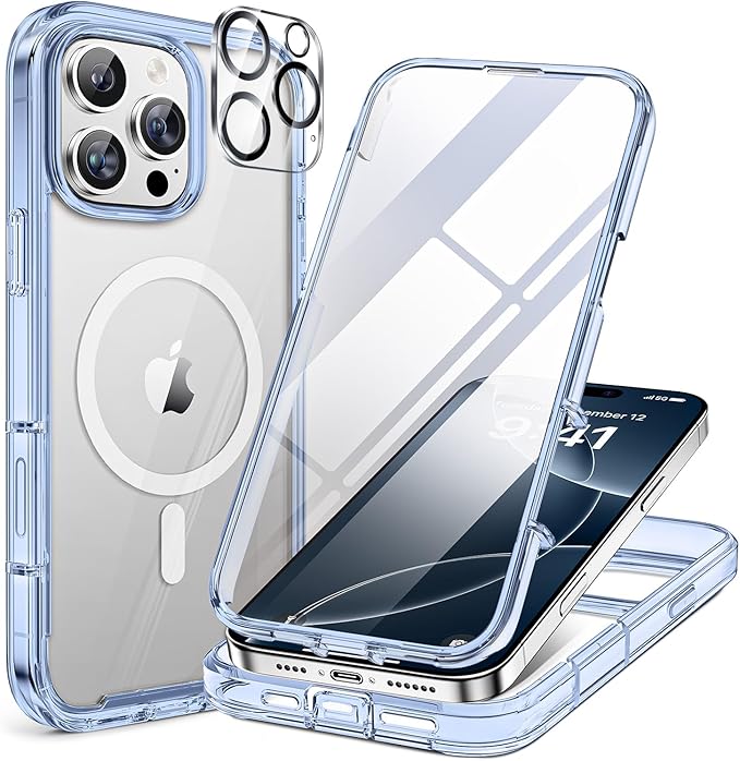 Miracase Magnetic for iPhone 16 Pro Case Full-Body Phone by Miracase