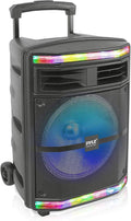 Pyle Portable Bluetooth PA Speaker System - 600W Bluetooth Speaker Portable PA by PyleUSA