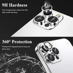YWXTW Designed for iPhone 14 Pro Max Camera Lens Protector, for iPhone 14 Pro - Image 3