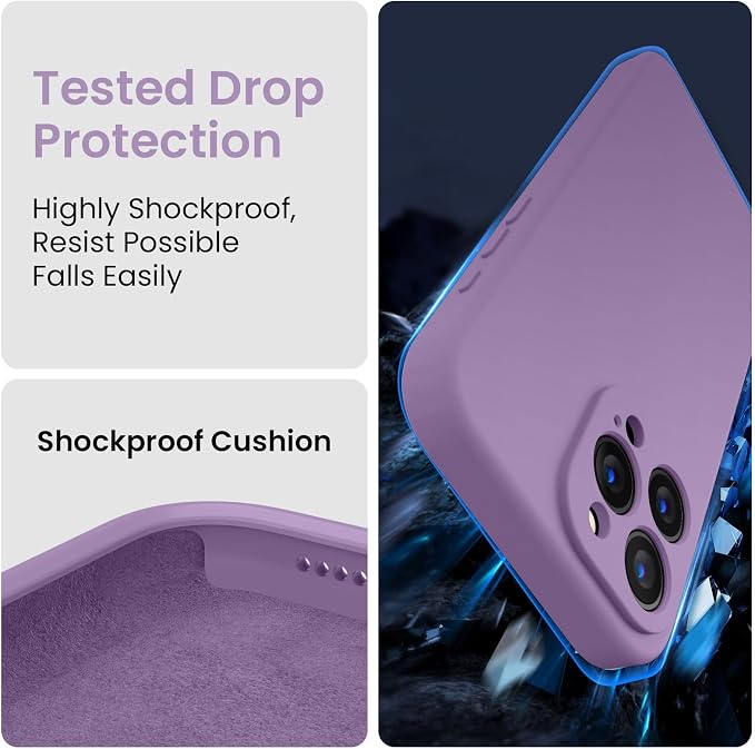 FireNova Designed for iPhone 15 Pro Case, Silicone Upgraded Phone Case with - Image 4