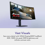 Alienware 34 240Hz QD-OLED Curved Gaming Monitor - Image 5