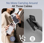 2025 Latest Magnetic Wireless Power Bank, 12800mAh Portable Charger - Image 5