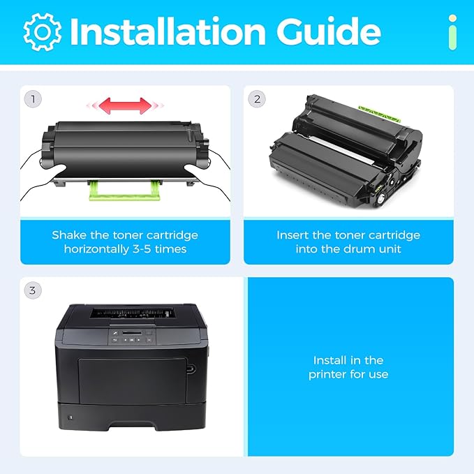 B2360 M11XH Toner Cartridge Black Replacement - Image 4
