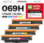 069H 069 Toner Cartridge Set MF753Cdw Compatible Replacement by INKBAY