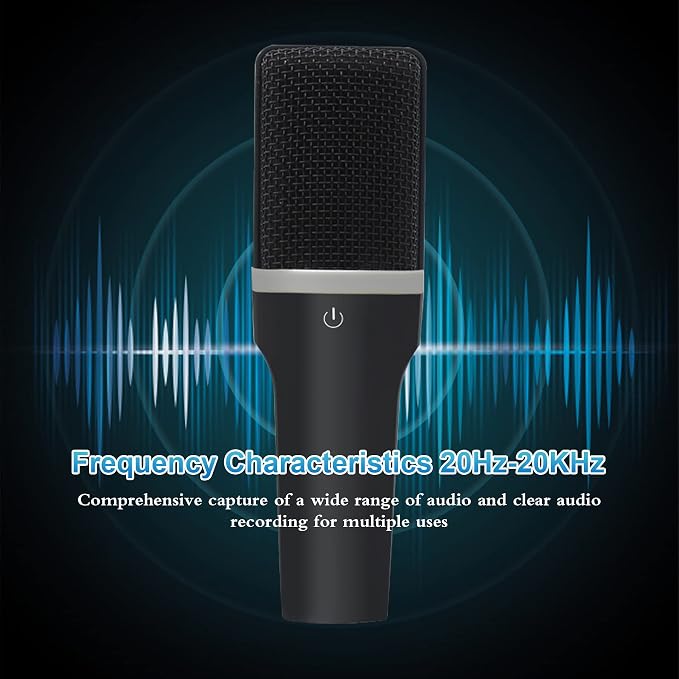 USB Gaming Microphone, Condenser Microphone, Podcast Microphone - Image 6