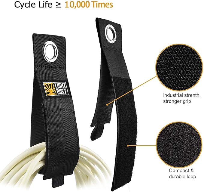 22PCS Heavy Duty Storage Straps Garage Organization Tool Organizers and Storage - Image 4