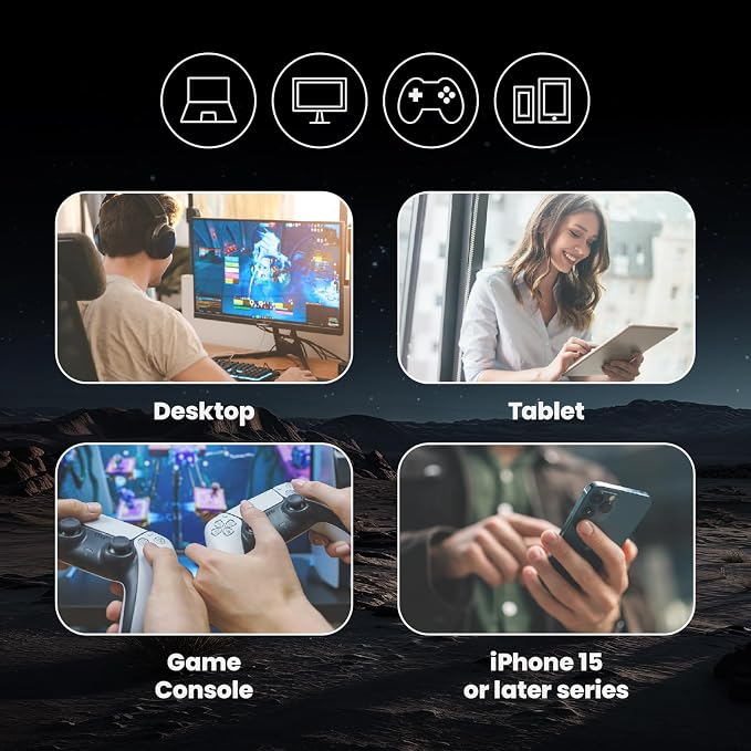 MMOMENT 512GB Magnetic External Portable SSD – 950MB/s Read – - Image 7