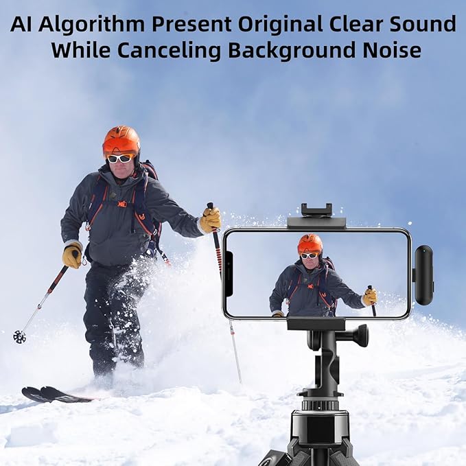 Wireless Microphone for iPhone 16 15 - Image 2