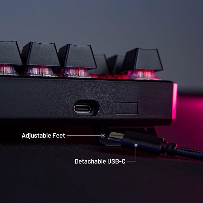 TECWARE Phantom+ 87 Key Mechanical Gaming Keyboard, RGB led, TKL 75% Keyboard - Image 7