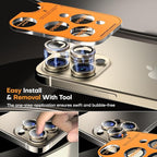Camera Lens Protector for iPhone 16 Pro Max/16 Pro/15 Pro Max/15 Pro/14 Pro - Image 6