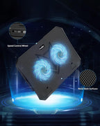 KeiBn Laptop Cooling Pad, Gaming Laptop Cooler 2 Fans - Image 7