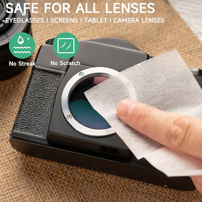 Lensmate 120 Count Lens Wipes for Eyeglasses, Pre-Moistened & Individually - Image 3