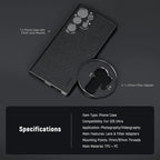 NEEWER S25 Ultra Case, Protective Faux Leather Phone Case - Image 7