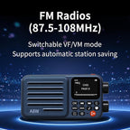 Choyong A8W Portable Smart Internet Radio Receiver WIFI/4G Speaker - Image 5