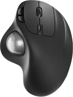 Nulea M501 Wireless Trackball Mouse, Rechargeable Ergonomic, Easy Thumb Control by Nulea