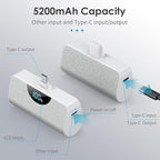 Portable Charger for iPhone 17/16/15, 5200mAh PD USB C Power Bank Built-in - Image 5