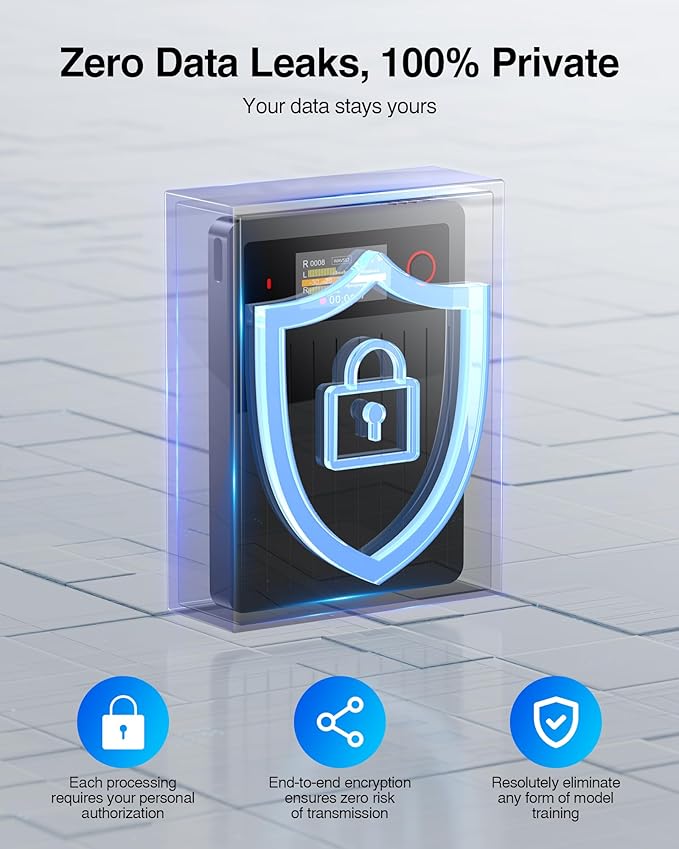 AI Voice Recorder 64GB, Note Voice Recorder - Image 6