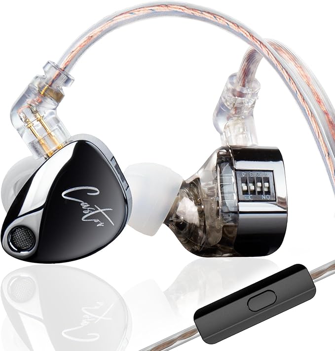 KZ Castor in Ear Monitor Headphones by KEEPHiFi