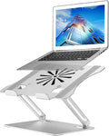 Adjustable Laptop Stand with Cooling Fan, Aluminium Alloy Multi-Angle Computer by SamfuLoge