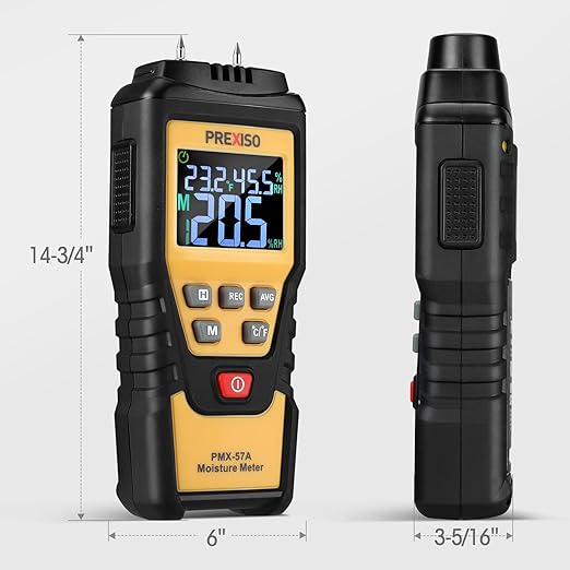 PREXISO Wood Moisture Meter - 7 in 1Digital Moisture Meter - Image 7