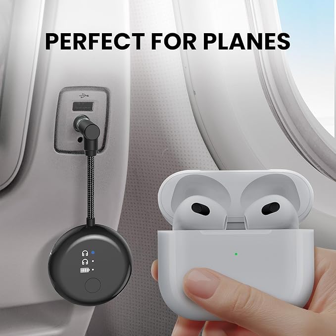 Avantree SoundJet R1 – Airplane Bluetooth Adapter - Image 2