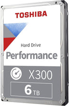 Toshiba X300 6TB Performance & Gaming 3.5-Inch Internal Hard Drive – CMR SATA 6 by Toshiba