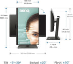 BenQ GW2490T 24" Monitor 100Hz FHD 1920x1080p | IPS | Vertical Monitor | - Image 2