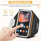 Running Armband for iPhone 15/14/13 Pro/Plus & Galaxy S20/S10, 3D Design Cell - Image 4