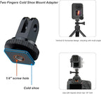 SOONSUN Tripod Mount Kit with 1/4"-20 Conversion Adapter and Cold Shoe Mount - Image 3