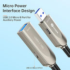 Active Optical USB 3.0 Extension Cable Fiber Optic Type A Male to Female USB - Image 6