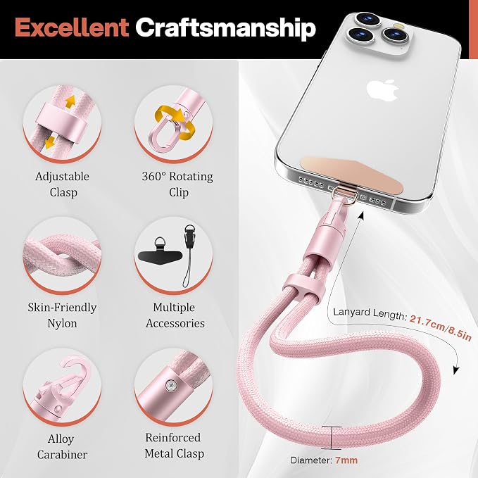Kaptron Adjustable Phone Wrist Strap - Image 4