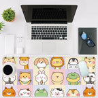 Mouse Pad Large Cute Animals Non-Slip Game Desk Mat - Image 2