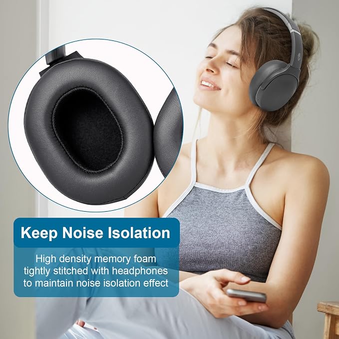 GEVO Ear Pads Replacement for Skullcandy Hesh 3 Hesh EVO Hesh ANC Headphone - Image 6