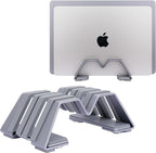 Adjustable Dual Vertical Laptop Stand - Image 3
