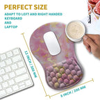Hokafenle Ergonomic Mouse Pad Wrist Support, Wrist Rest Mousepad - Image 3
