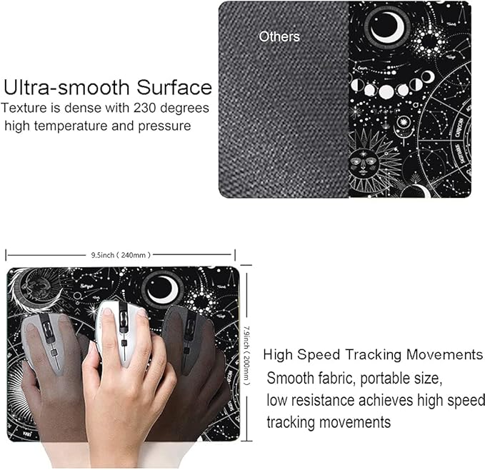 Moon Sun Mouse Pad - Image 3