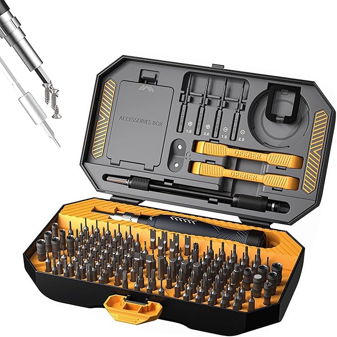 145-in-1 Precision Screwdriver Set Professional Mobile Phone and Computer by QerfasalyTools