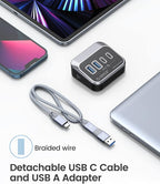 ORICO USB Hub 10Gbps with 2 USB A Ports+2 USB C Ports, USB 3.2 Gen 2 Hub with - Image 5