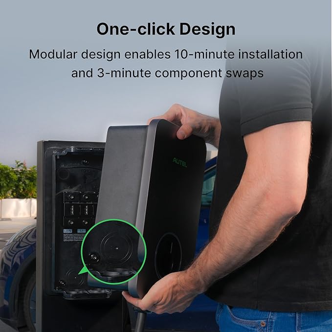 Autel MaxiCharger Electric Vehicle Charger Level 2, Integrated Cloud - Image 6