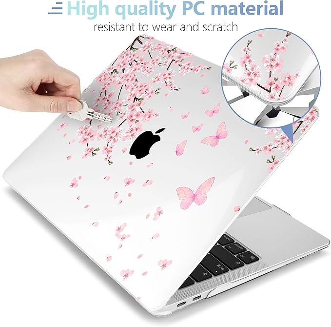 MEEgoodo for MacBook Air 13.3 inch Case 2021 2020 2019 2018 A2337 M1 A2179 A1932 - Image 3